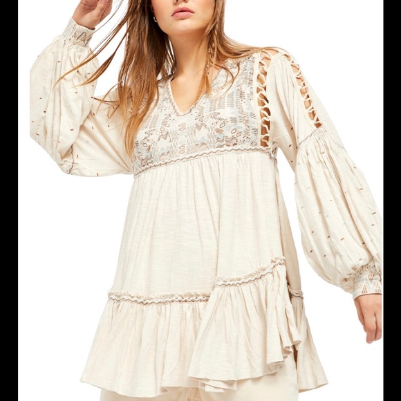 Free People Tops - NWT Free People Much Loved Tunic Top